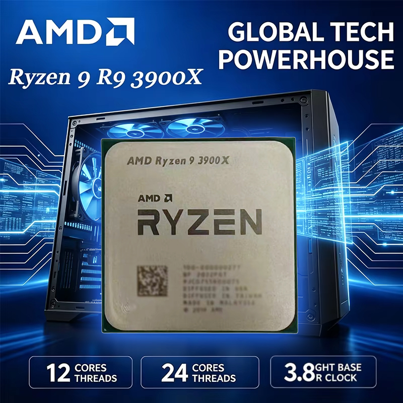 Amd Cpu Ryzen 9 - Procesor AMD Ryzen 9 R9 3900X,