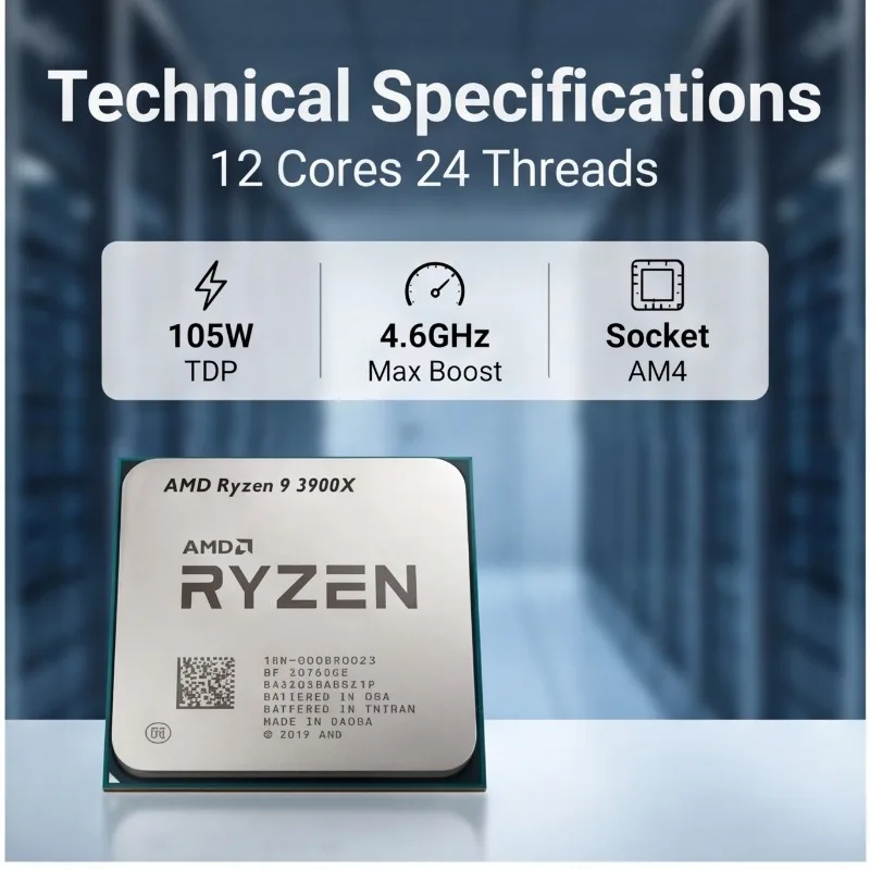 Procesor AMD Ryzen 9 3900X, 12 – Amd Cpu Ryzen 9 recenzja i cena